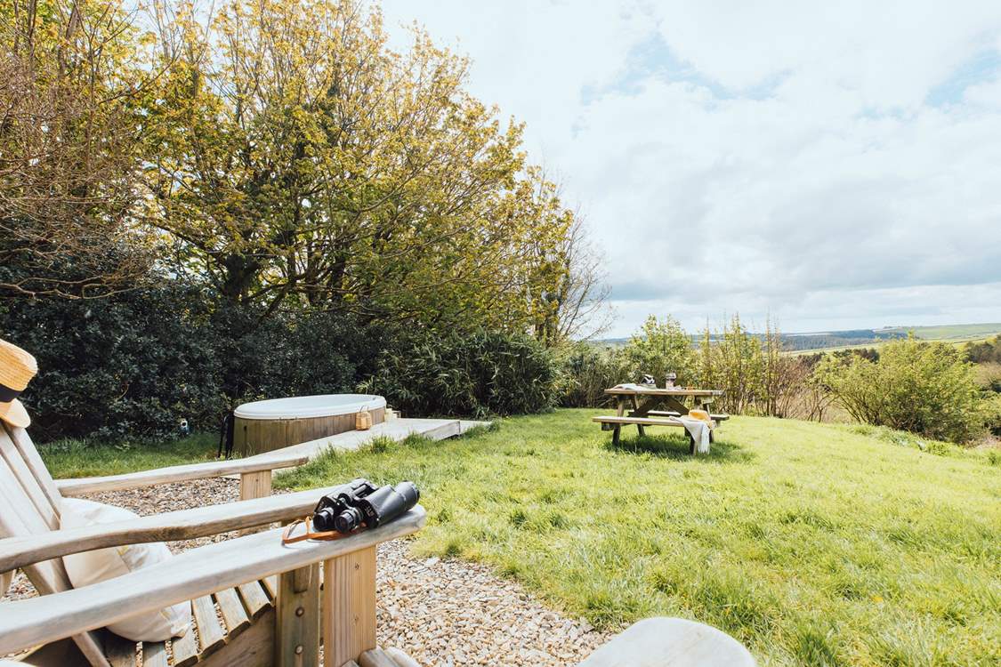 An idyllic outdoor space