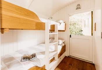 Children will love the bunk beds