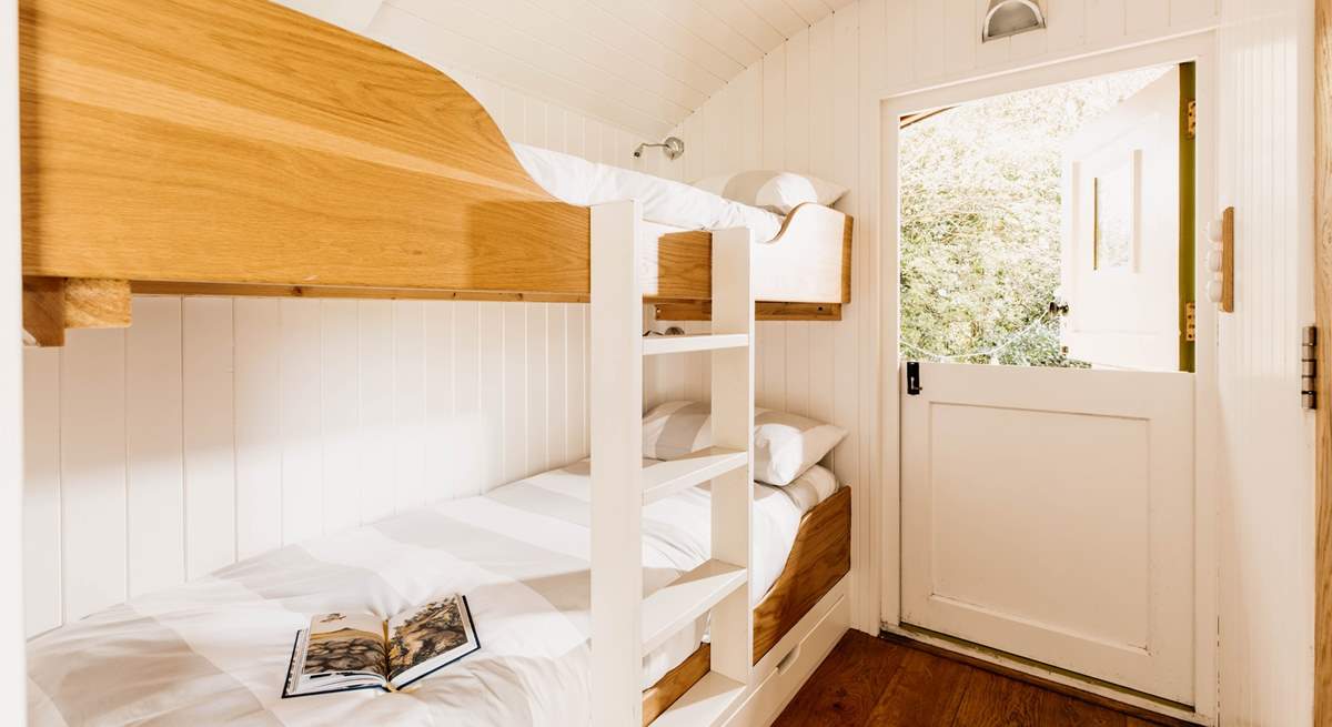 Children will love the bunk beds