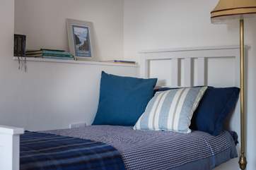 Lovely bed linens, cushions and throws.