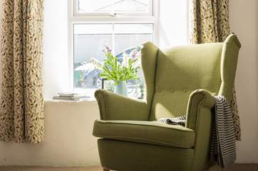 A sunny spot to read a book.