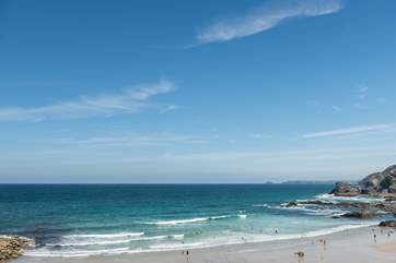 Wow! This fabulous beach is just a five minute drive (30 minute walk) from Paddy's Place.