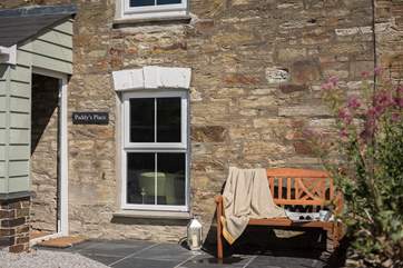 A great spot for a sunny morning coffee.