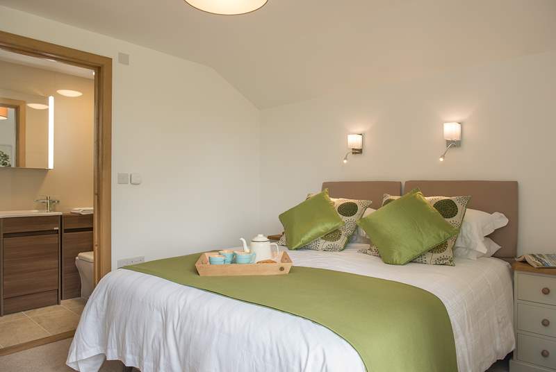 Bedroom 2, which overlooks the garden, can be made up as either a double bed or twin beds - just let us know.