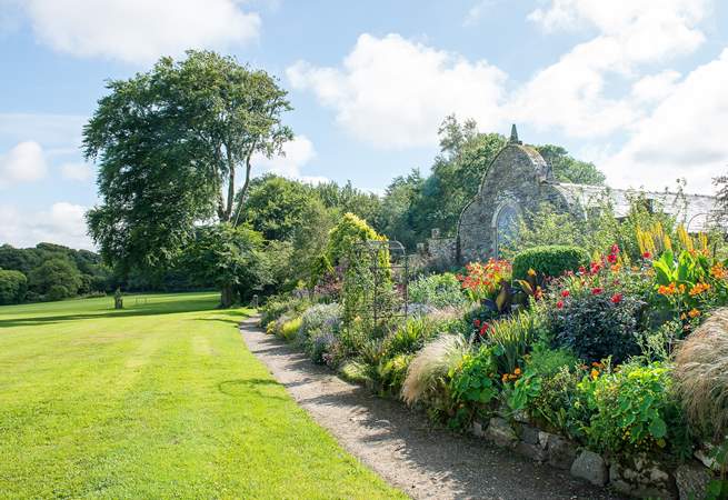 The gardens and grounds around the estate are simply stunning.