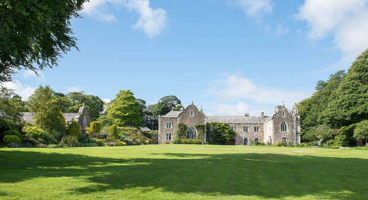 The large lawned area in front of the manor is yours to enjoy - have a picnic, lie out in the sun or enjoy some ball games.