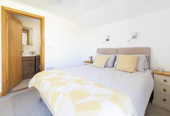 Bedroom 2 has zip and link beds  - perfect for couples or families. 