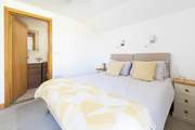 Bedroom 2 has zip and link beds  - perfect for couples or families.