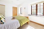 This bedroom has a king size bed.