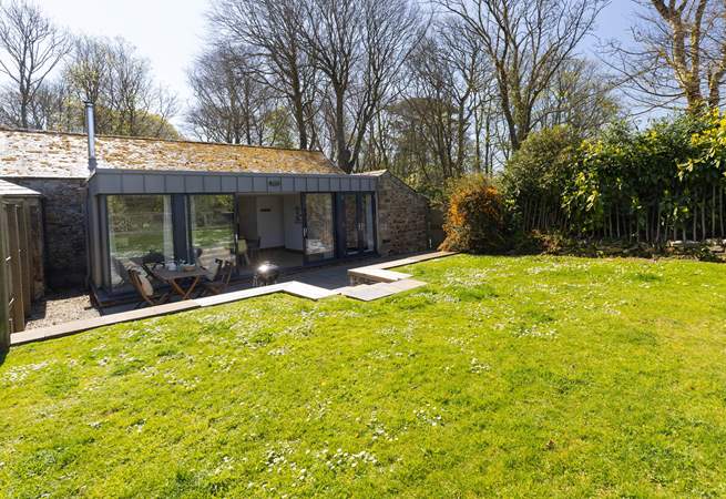 The Stables has a fabulous outside space. 