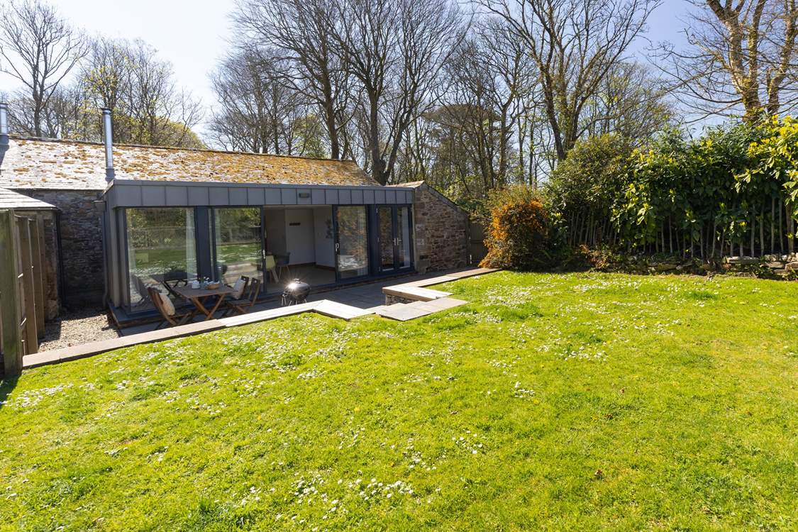 The Stables has a fabulous outside space.