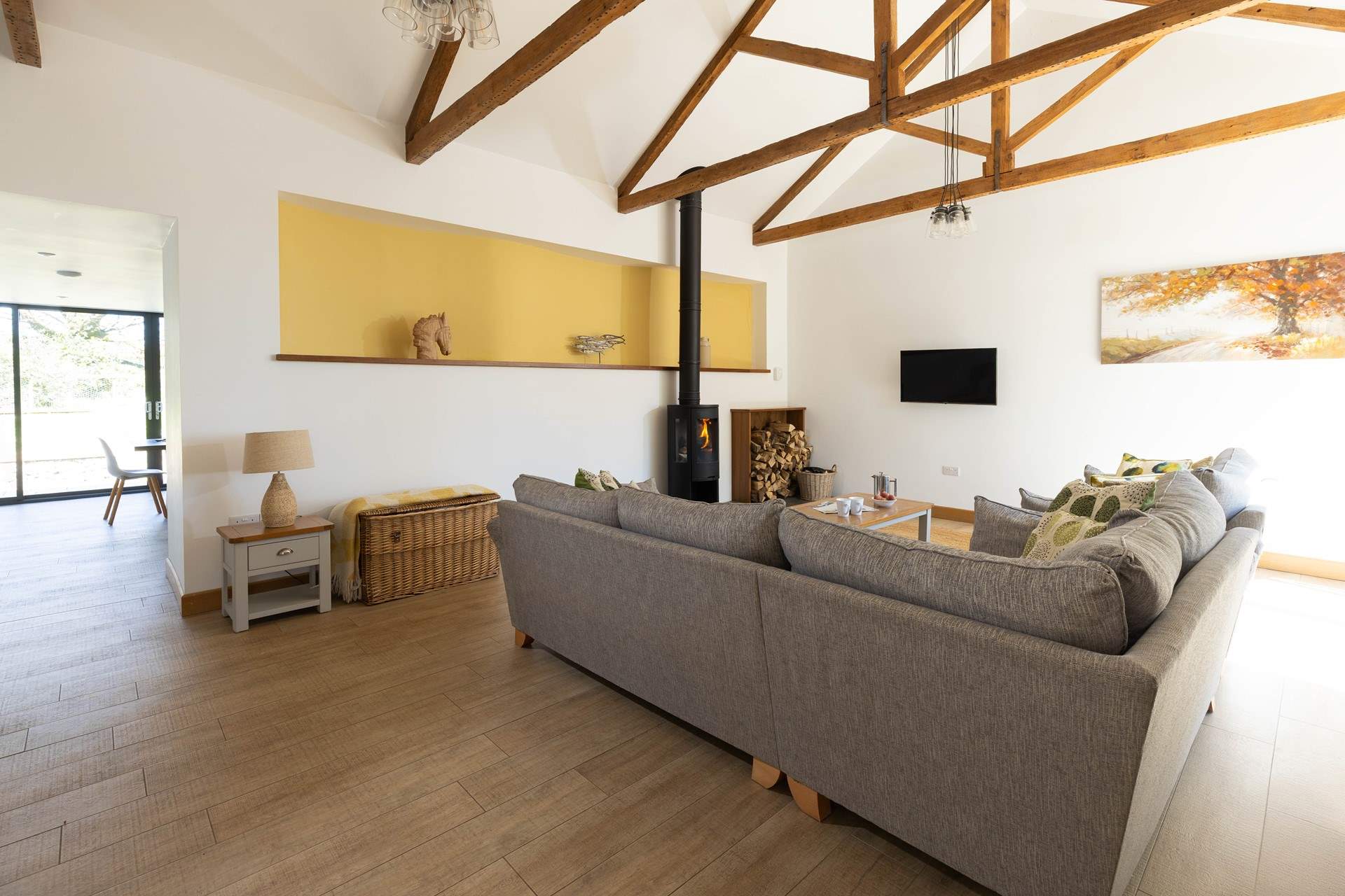 The perfect spot to relax at the end of the day. 