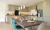 Vey well-equipped and with a very high end finish the kitchen/dining-area is sure to become the focal point of your holiday. - Thumbnail Image