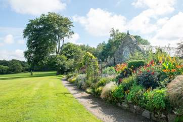 The grounds and gardens are immaculate.