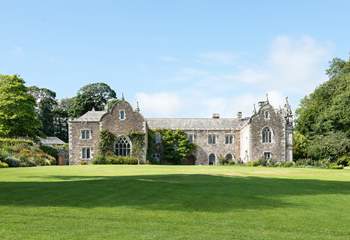 The large lawned area in front of the manor is yours to enjoy - lie out in the sun, have a picnic or enjoy a ball game.