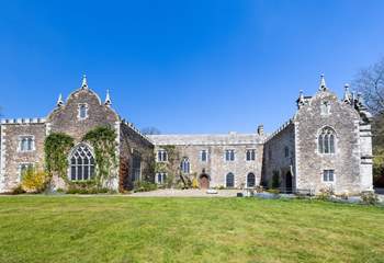 The large lawned area in front of the manor is yours to enjoy - lie out in the sun, have a picnic or enjoy a ball game.