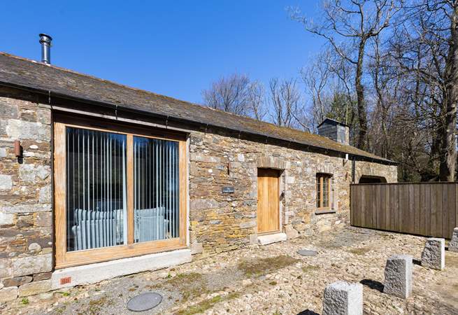 The front of The Coach House is beautifully pointed. 