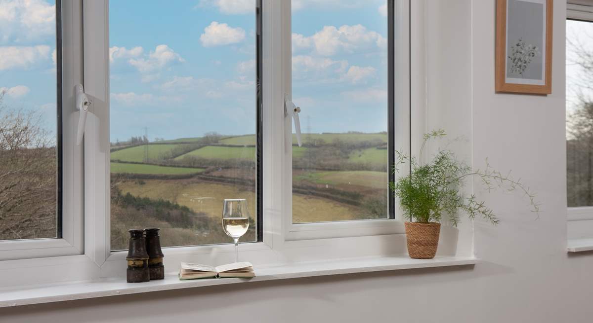 You'll spend many an hour looking out at the surrounding countryside.