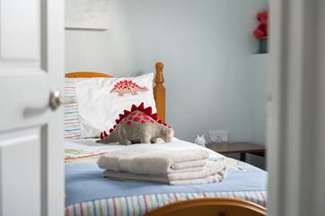 Peeking into Bedroom 4.