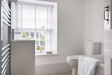 The bathroom.
