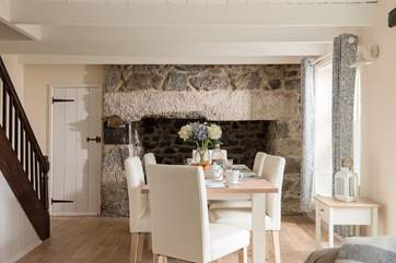 The spacious living-room is a great space for socialising with family and friends.