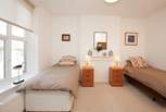 Large twin bedroom with 3ft single beds ideal for adults or children.