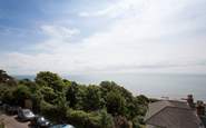 The perfect view point to watch the round the island yacht race.