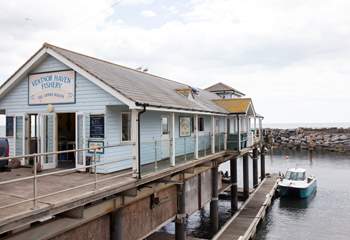 Savour the locally caught fresh fish, even better a fish and chip kiosk!