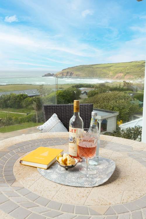 The Dream has an amazing view from the lovely terrace.