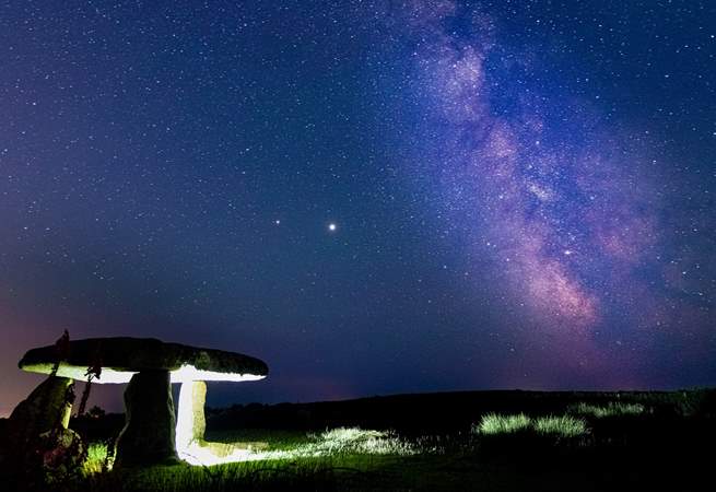 West Penwith is proud to have International Dark Sky Status, the night skies can be exceptional.