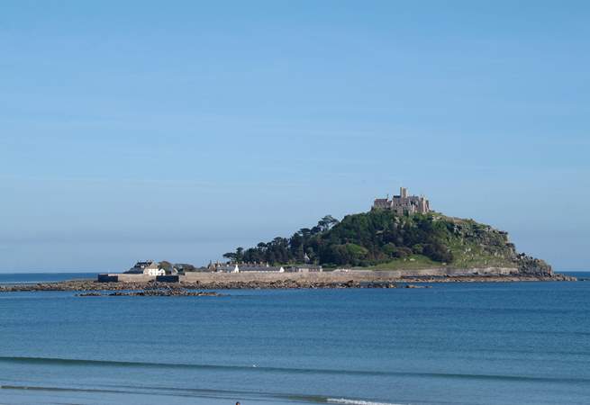 St Michael's Mount is just 4 miles away.