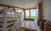 The first floor mezzanine bedroom has a 4' bed which can be closed or dropped down to use (see box on the right-hand side of the picture). - Thumbnail Image