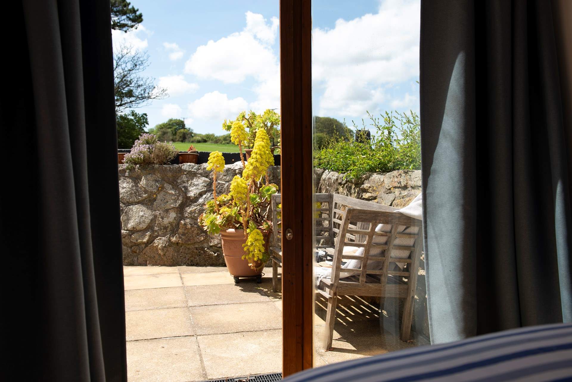 A stunning terrace.