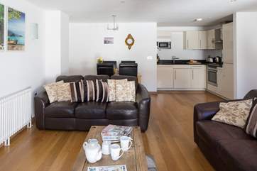 Lovely open plan living space.