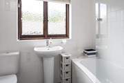 Sparkling bathroom.