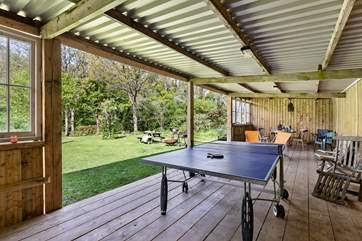 Let the games begin - This is a communal area for all guests to enjoy.