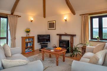 The comfy lounge area.