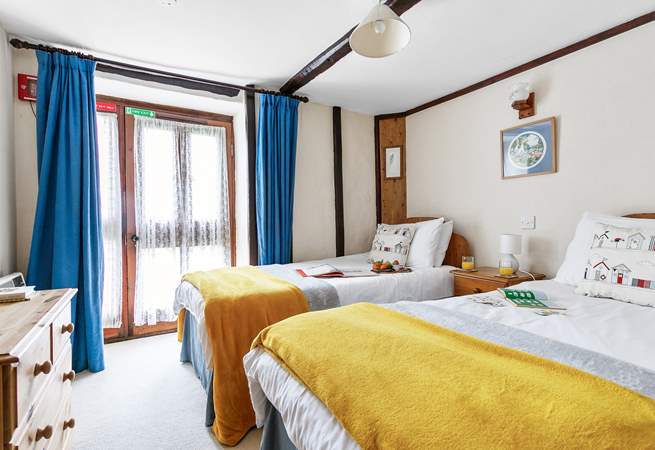 This lovely twin room offers a wonderful spot to re-charge after a day of holiday fun!