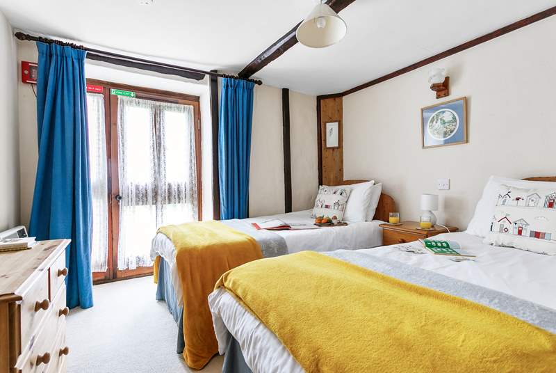 This lovely twin room offers a wonderful spot to re-charge after a day of holiday fun!