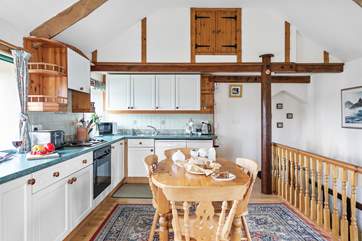 The kitchen/diner has everything you will need.