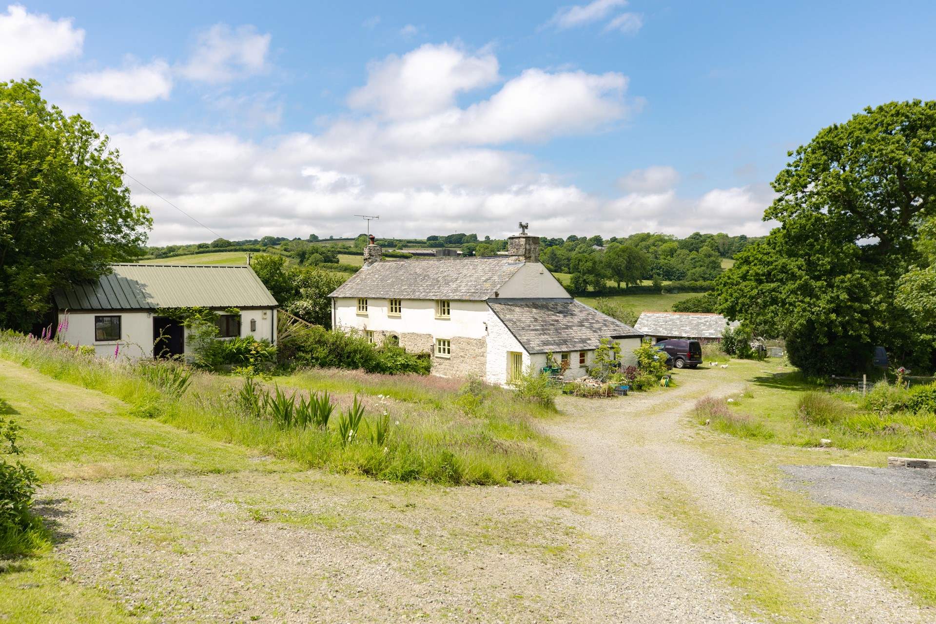 The owners are passionate about their small holding from rewilding to regenerative farming. 