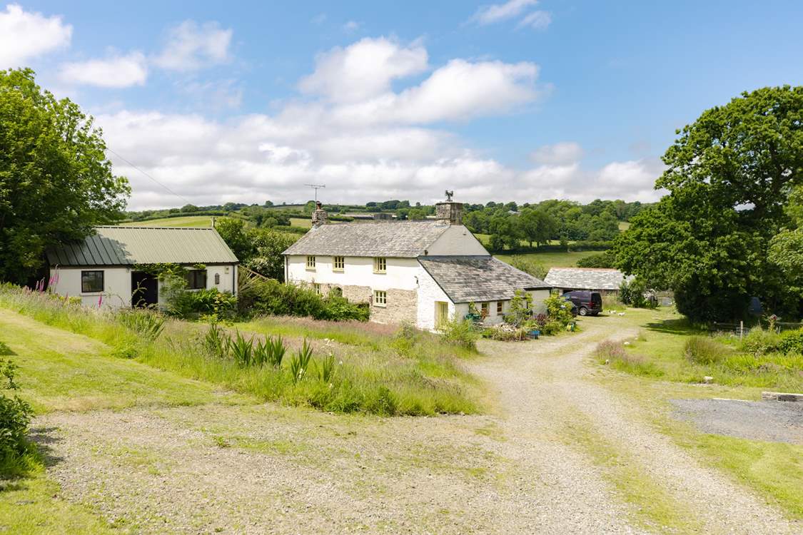 The owners are passionate about their small holding from rewilding to regenerative farming.