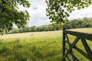 You are surrounded by rolling countryside.