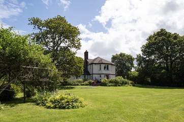 Hope Farm stands very proud within this lovingly maintained garden.