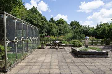 The memory gardens. Another beautiful spot purely for your enjoyment. With a couple of picnic benches, laying a picnic in this special area is a real treat.