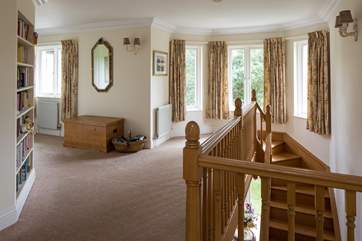 Beautiful views from this splendid first floor landing.