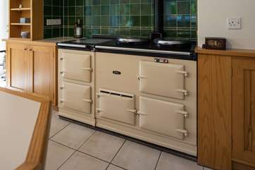 Beautiful Aga at your disposal.