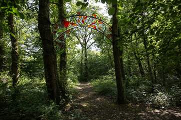 Take a walk through the grounds on the man-made paths. Special extras are dotted along the path to further enhance this very special place.