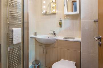 En suite shower-room for bedroom 1.
