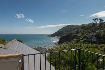 An ingenious Velux cabrio balcony window opens up into a balcony...with more wonderful views!